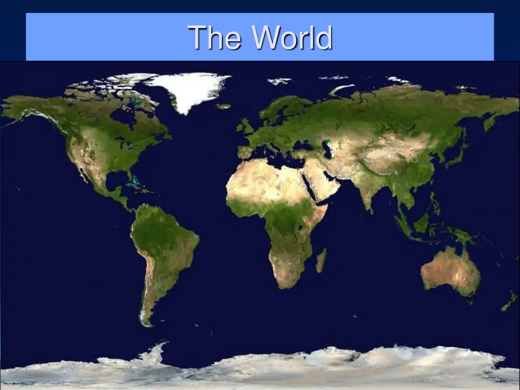 the world