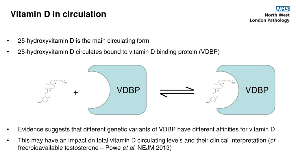 vitamin d in circulation