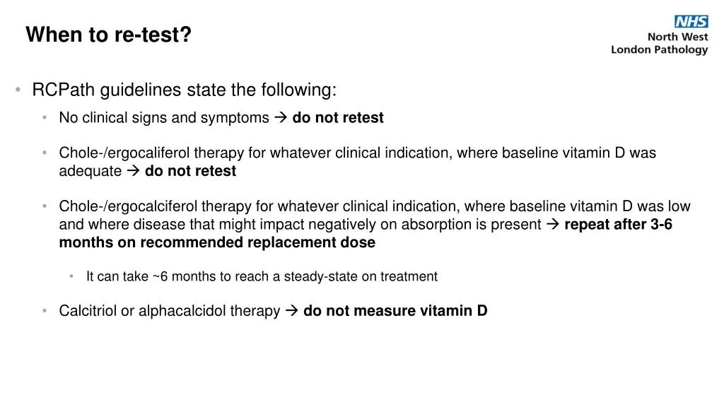 when to re test