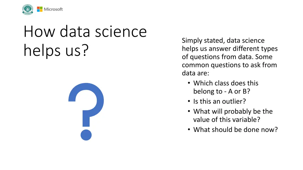 how data science helps us