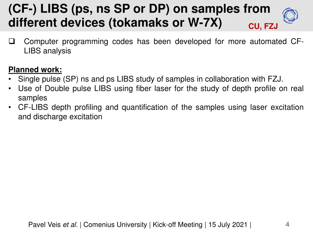 cf libs ps ns sp or dp on samples from different