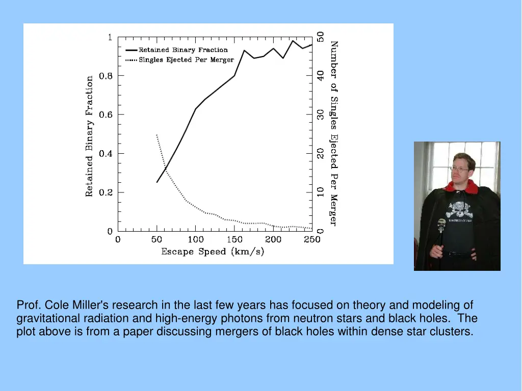 prof cole miller s research in the last few years