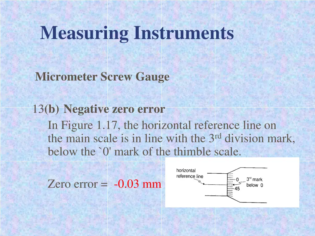 measuring instruments 26