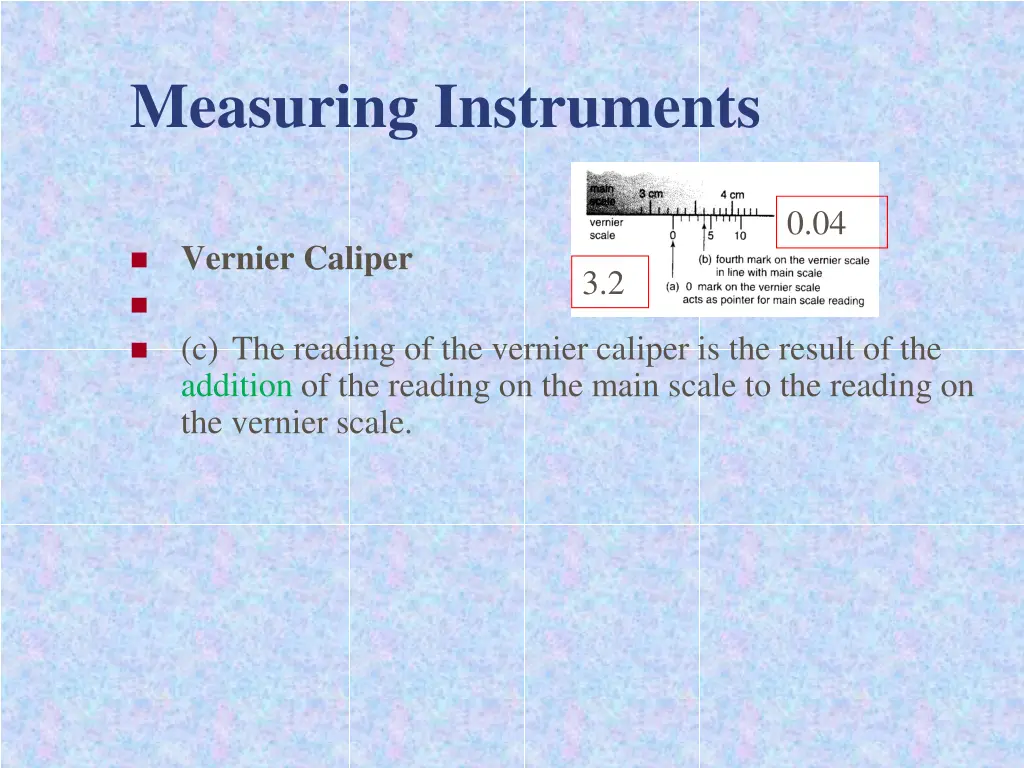 measuring instruments 6