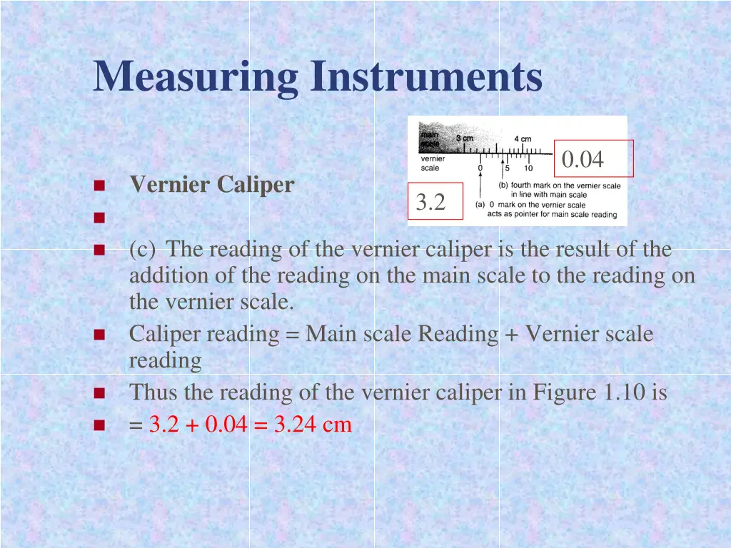 measuring instruments 7