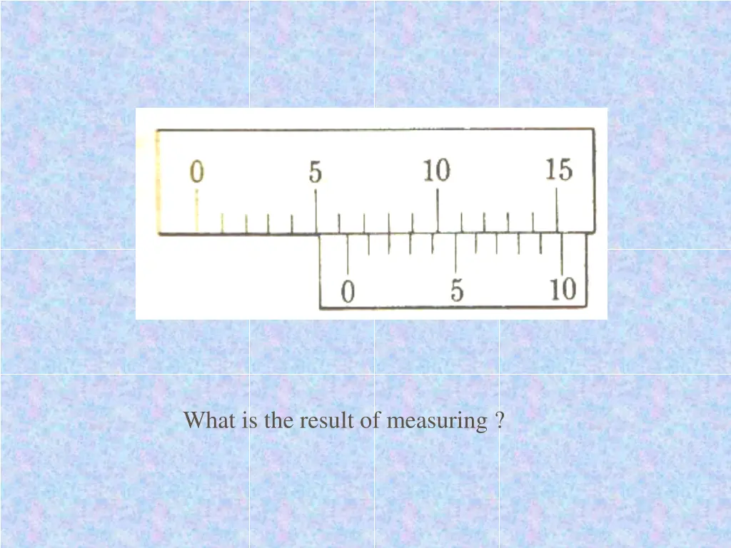 what is the result of measuring