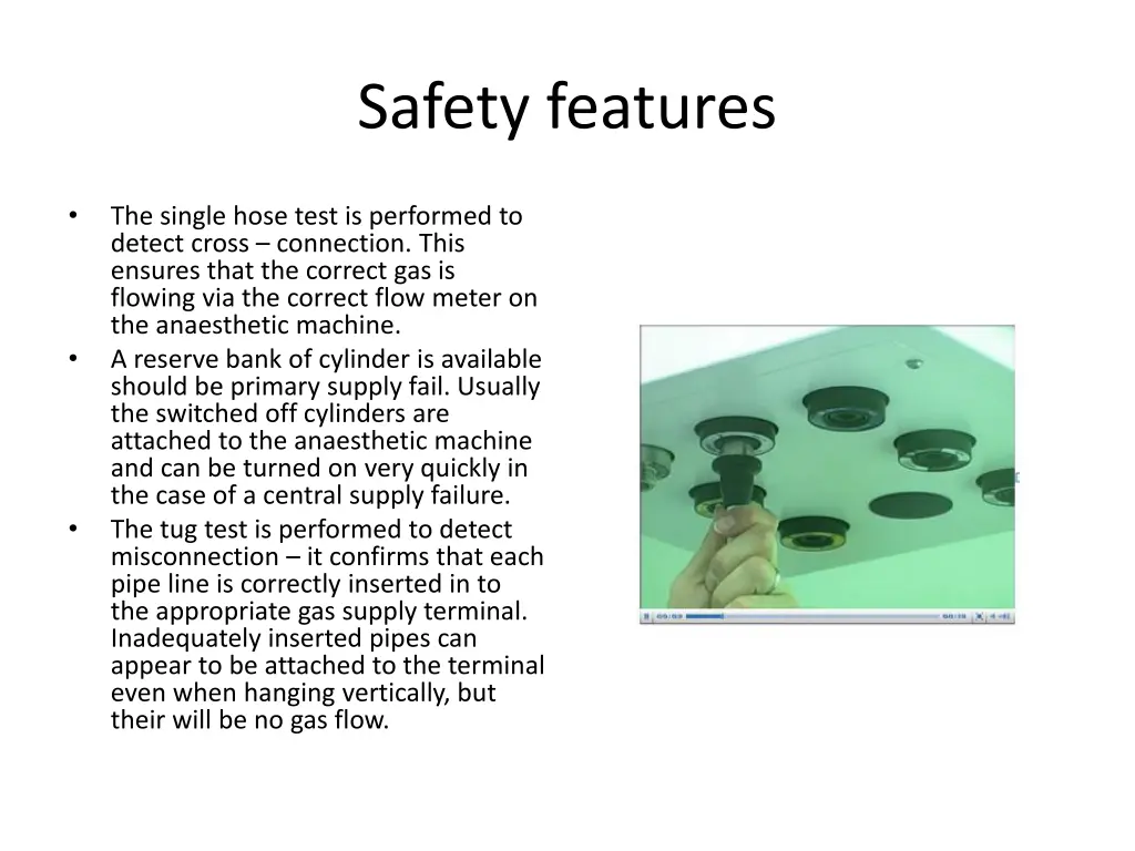 safety features