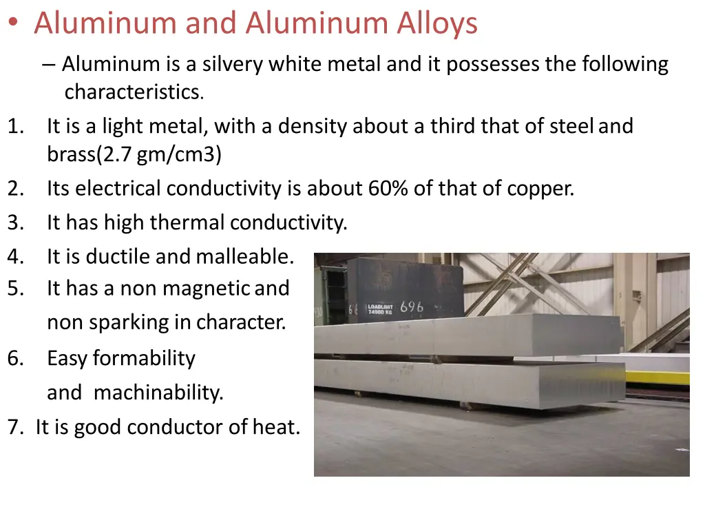 aluminum and aluminum alloys aluminum