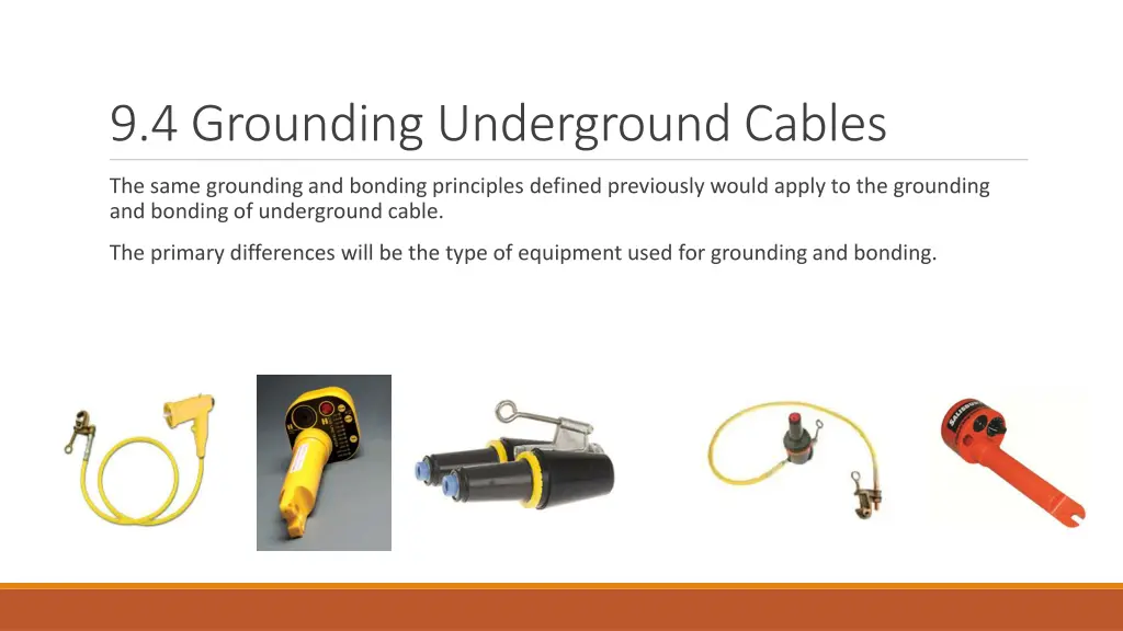 9 4 grounding underground cables