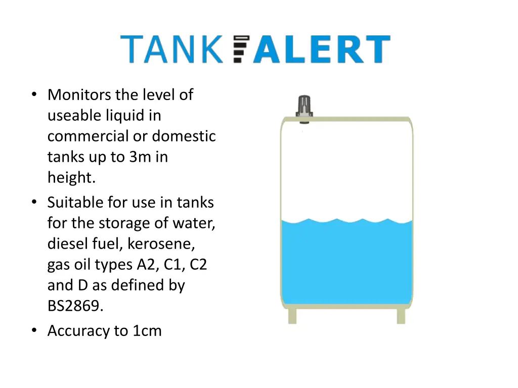 monitors the level of useable liquid