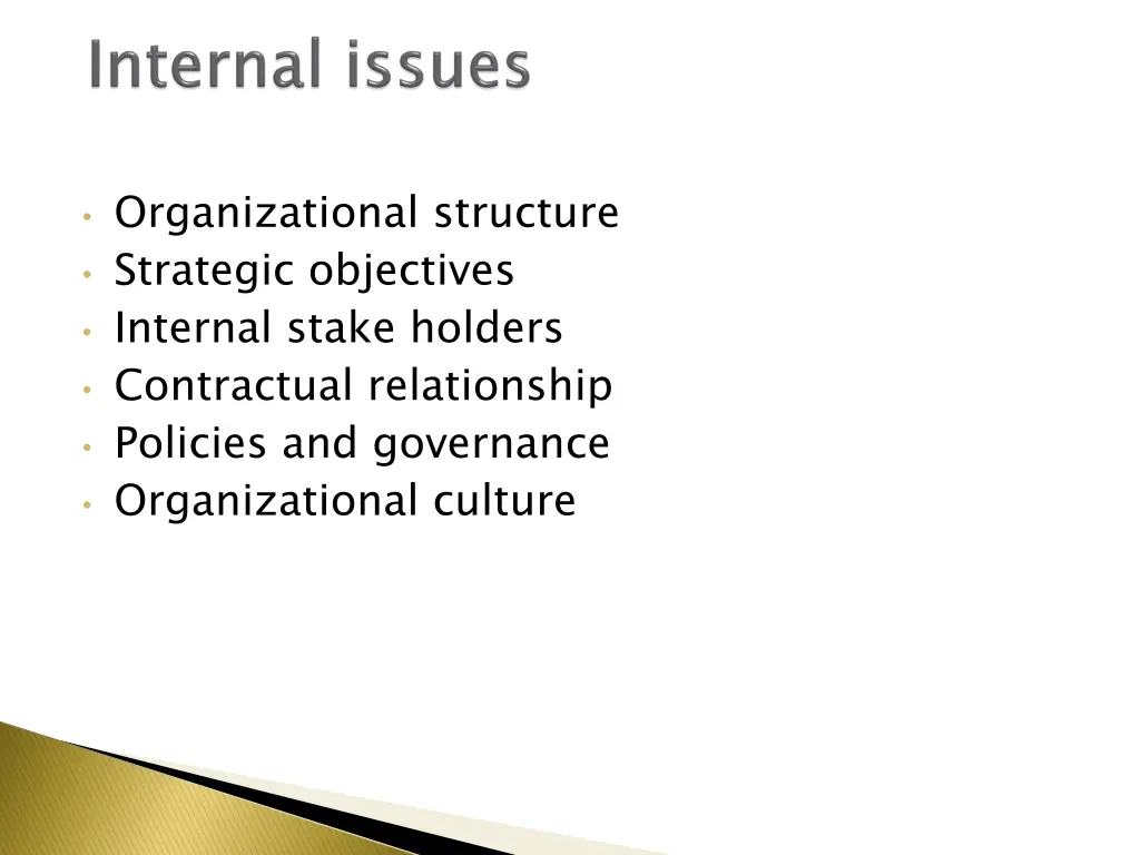 organizational structure strategic objectives