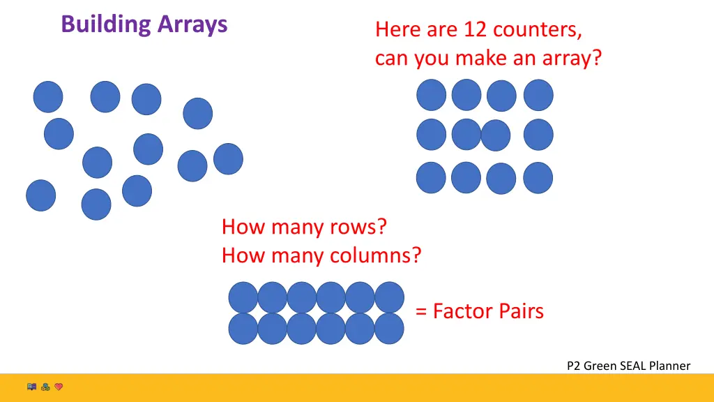 building arrays 1