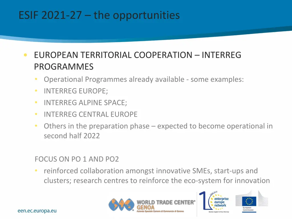 esif 2021 27 the opportunities 1