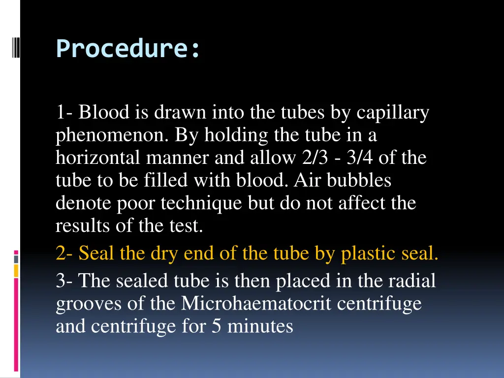 procedure