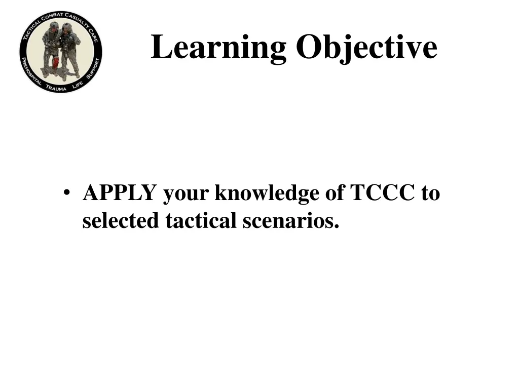 learning objective