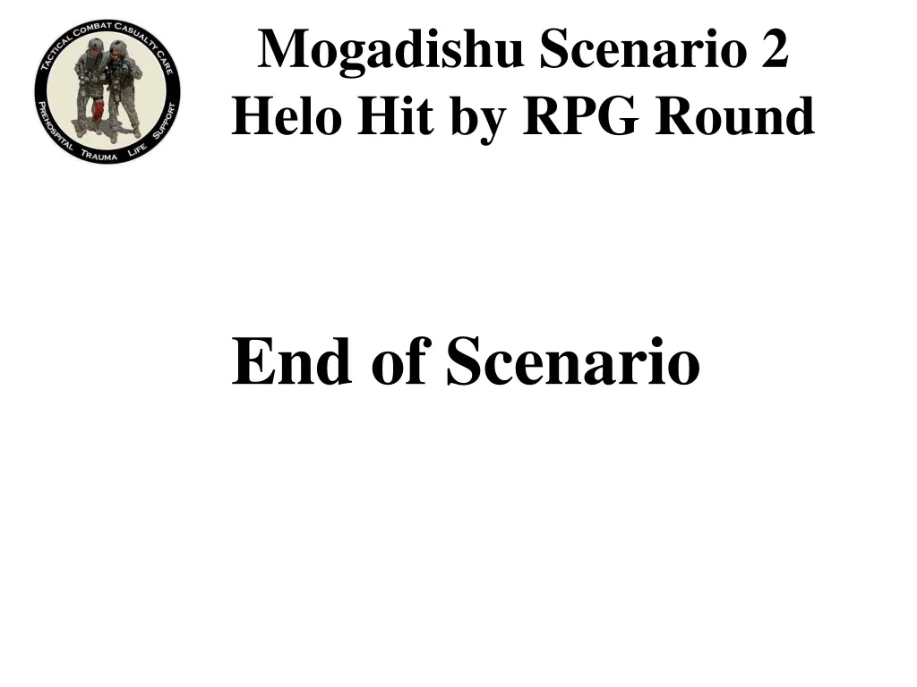 mogadishu scenario 2 helo hit by rpg round 11