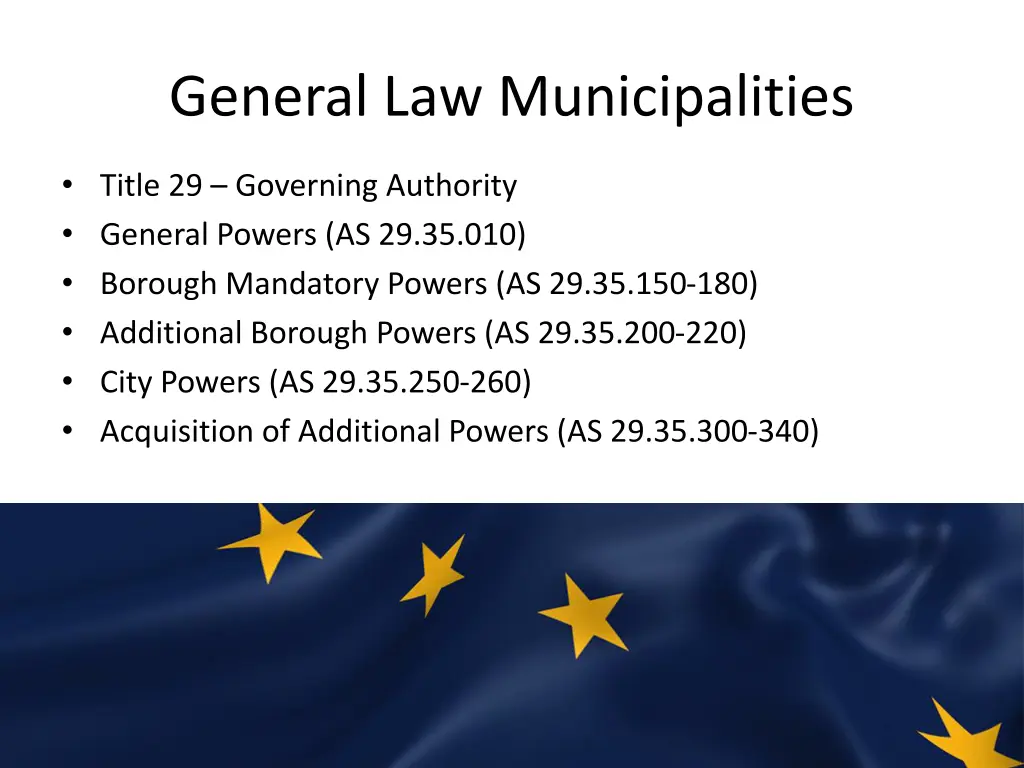 general law municipalities 1