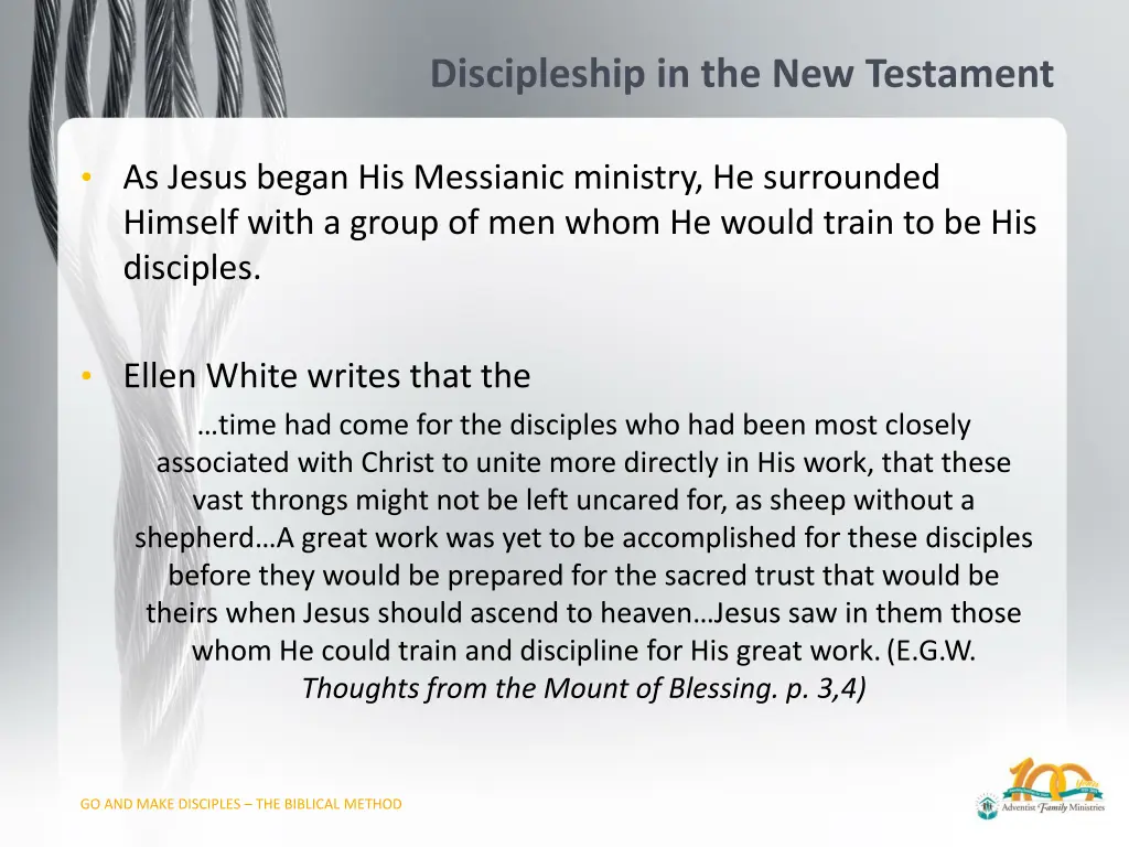 discipleship in the new testament 2