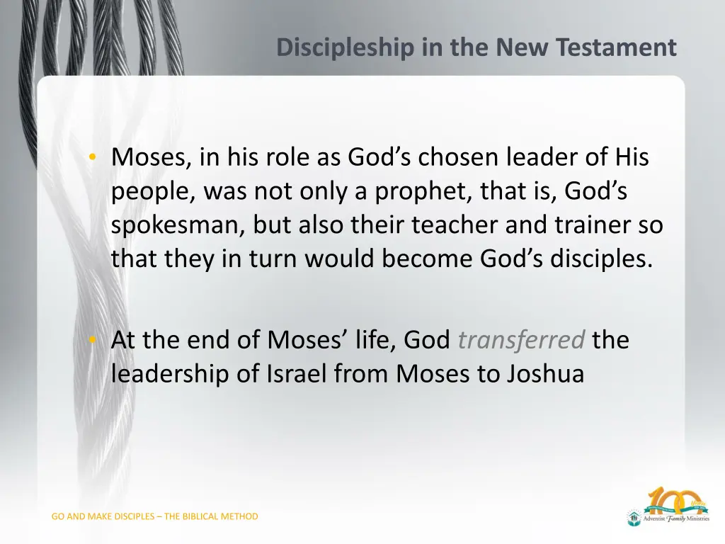 discipleship in the new testament