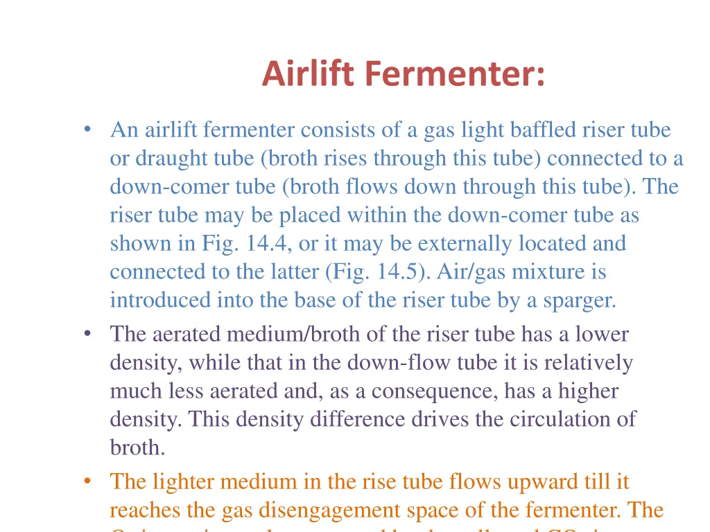 airlift fermenter