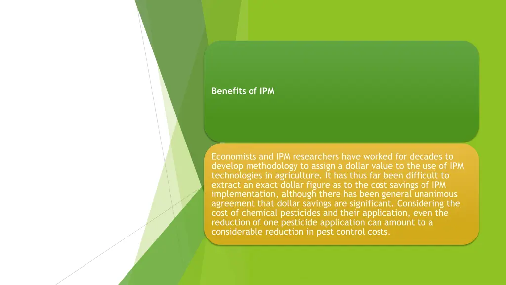 benefits of ipm