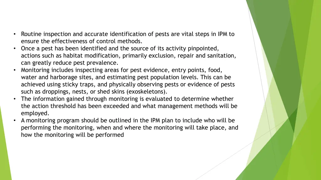 routine inspection and accurate identification