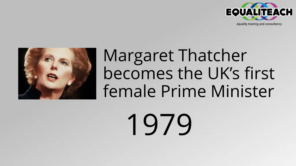 margaret thatcher becomes the uk s first female