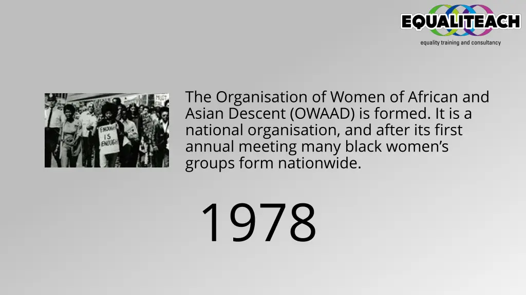 the organisation of women of african and asian