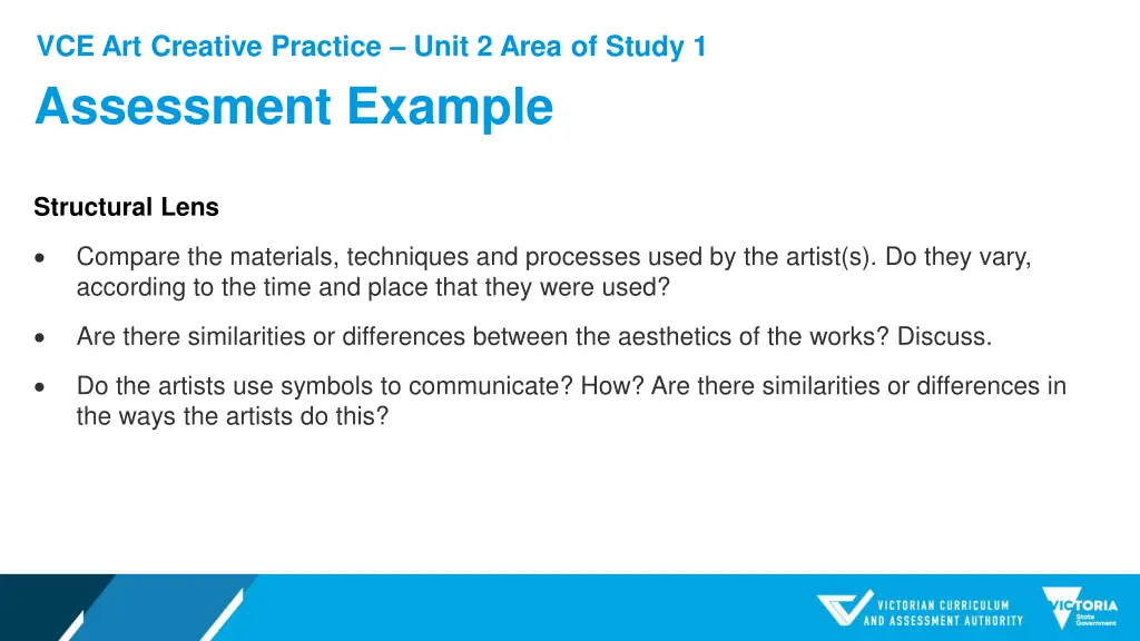 vce art creative practice unit 2 area of study 1 7