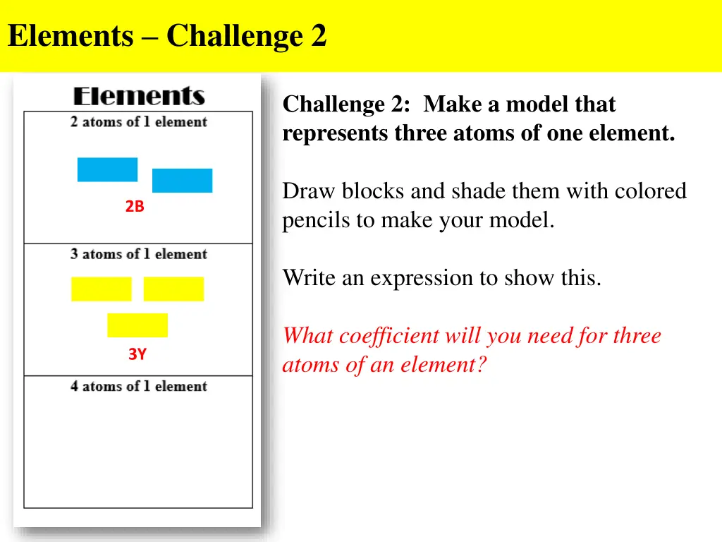 elements challenge 2