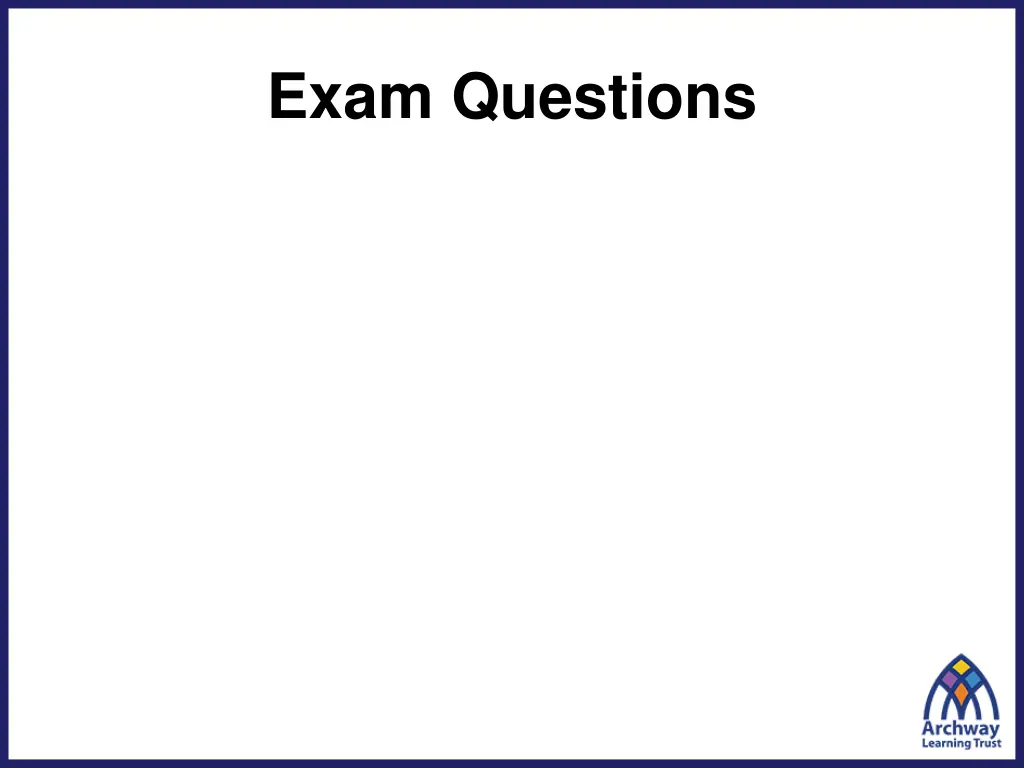 exam questions