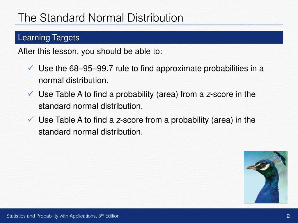 the standard normal distribution