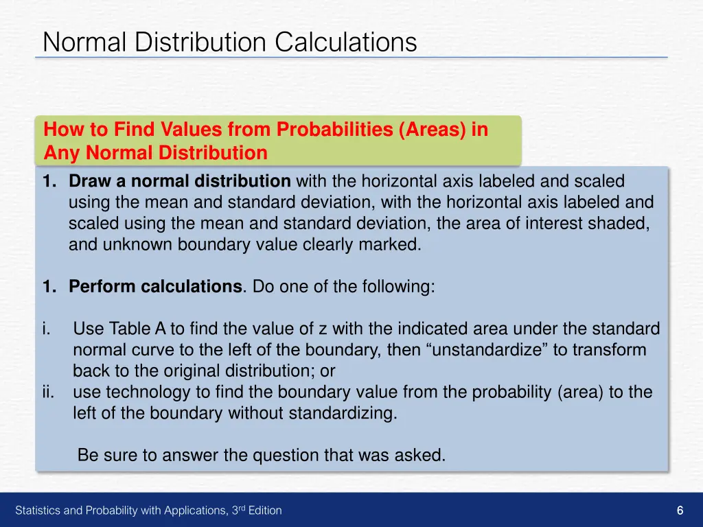 normal distribution calculations 4