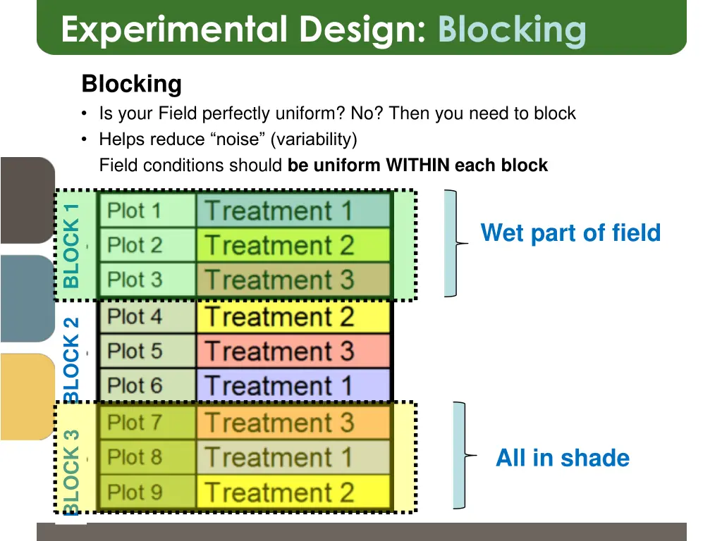 experimental design blocking