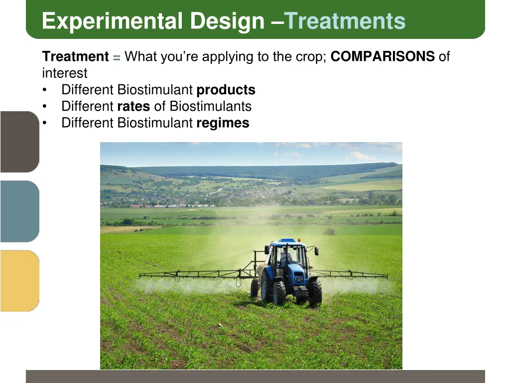 experimental design treatments