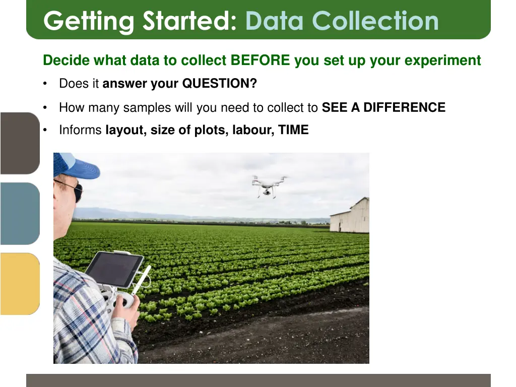 getting started data collection