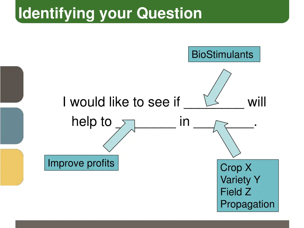 identifying your question 2