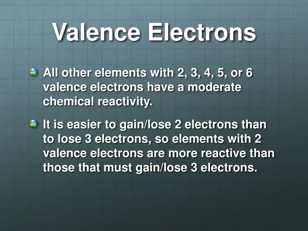 valence electrons 5