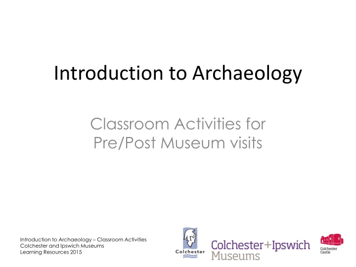 introduction to archaeology