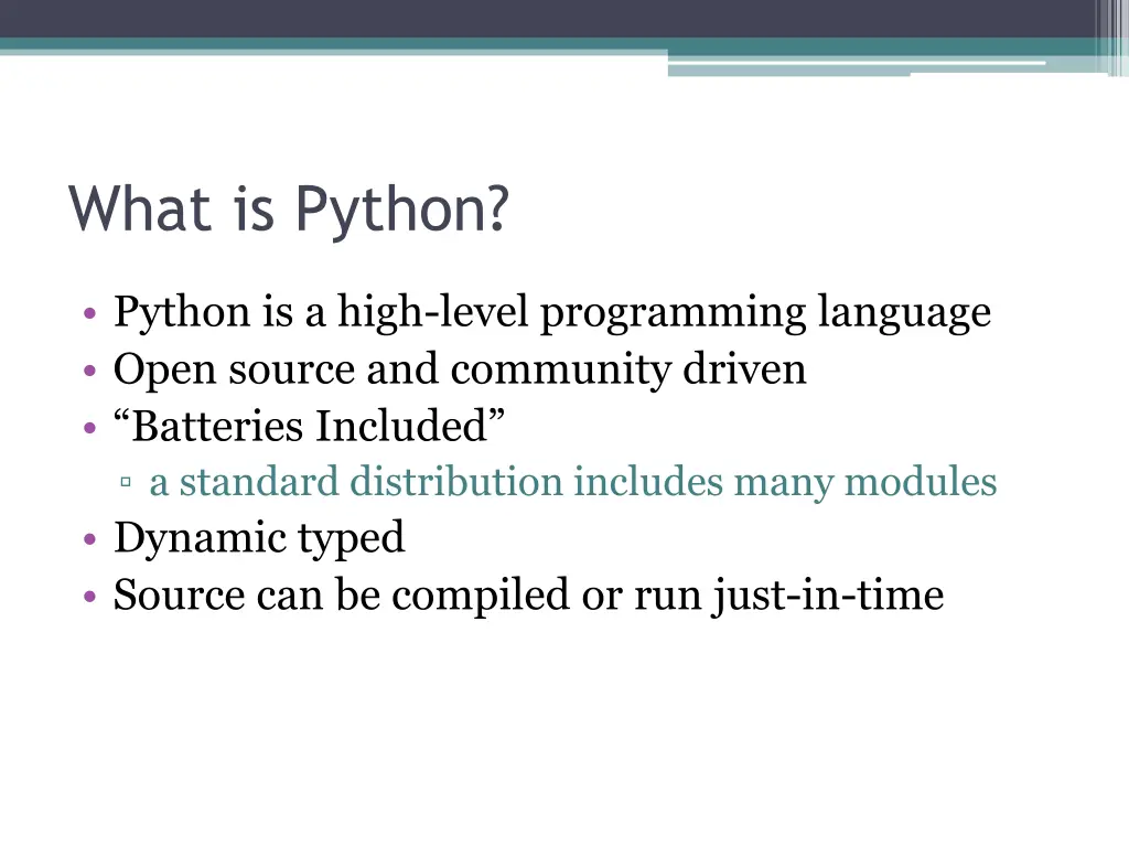 what is python