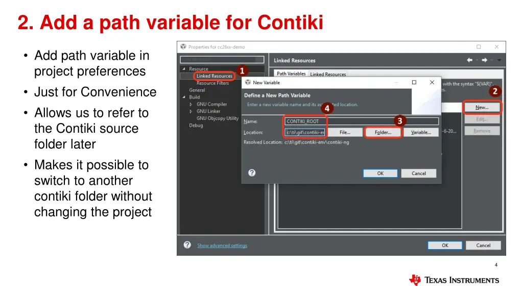 2 add a path variable for contiki