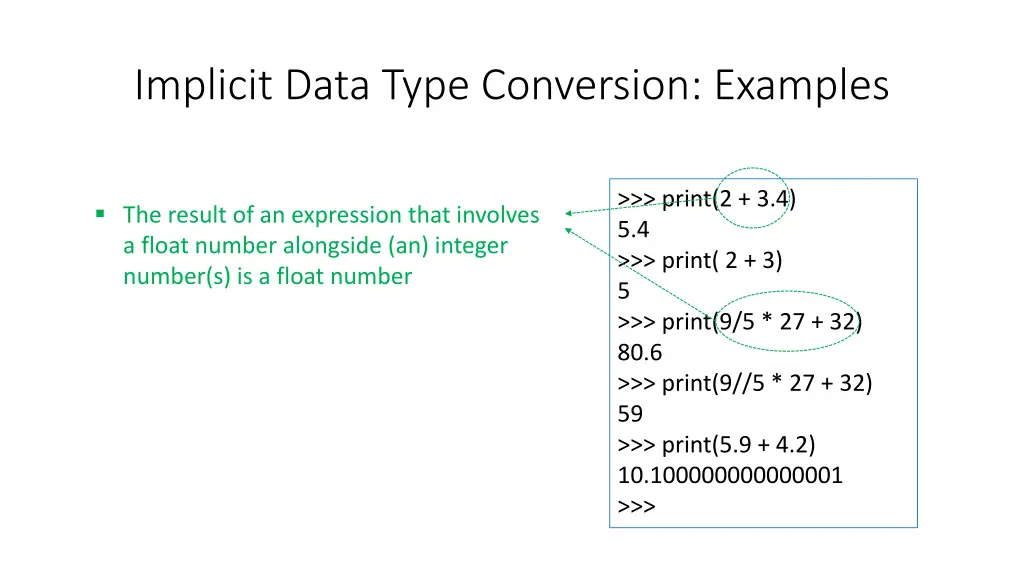 implicit data type conversion examples