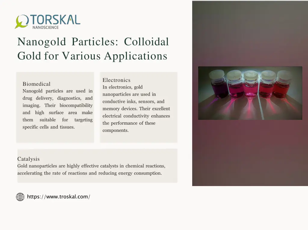 nanogold particles colloidal gold for various