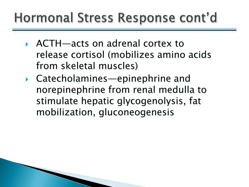 acth acts on adrenal cortex to release cortisol