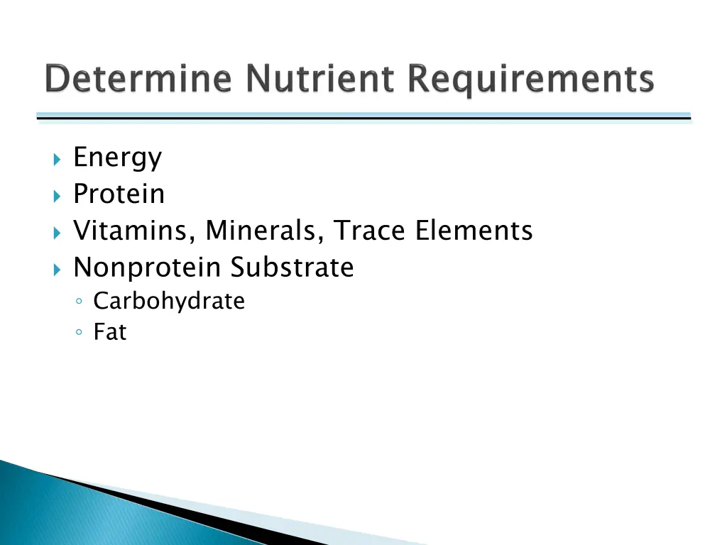 energy protein vitamins minerals trace elements