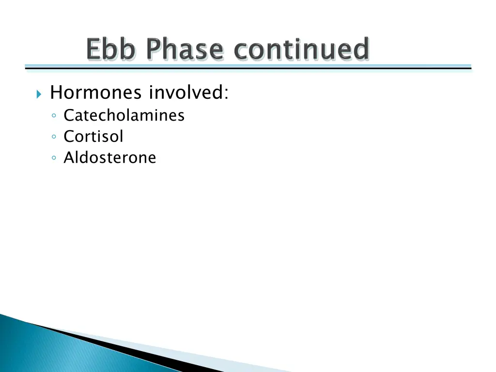 hormones involved catecholamines cortisol