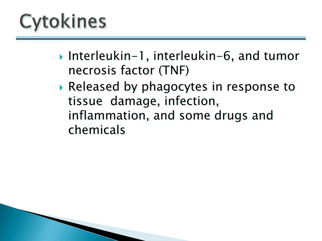 interleukin 1 interleukin 6 and tumor necrosis