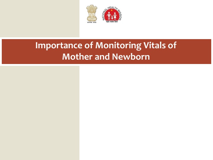 importance of monitoring vitals of mother