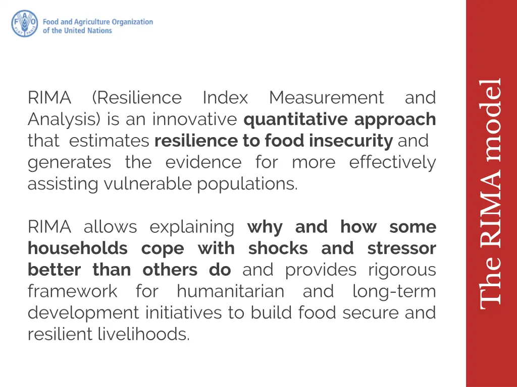 the rima model