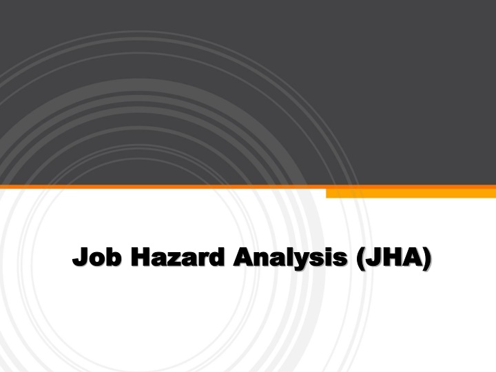 job hazard analysis jha job hazard analysis jha